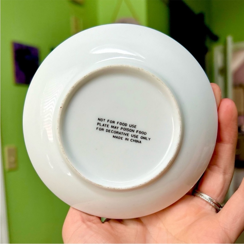San Francisco Cable Car Souvenir Cup and Saucer Mini Espresso Candle Decor Art - Picture 3 of 8